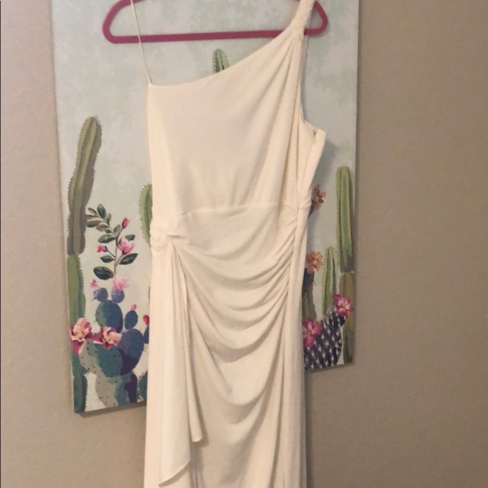 Max and Cleo toga style dress